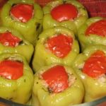 Zeytinyağlı Biber Dolması Tarifi