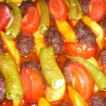 Fırında Salçalı Patatesli Köfte Tarifi