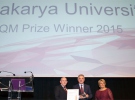 Sakarya Üniversitesine Avrupa Mükemmellik Ödülü