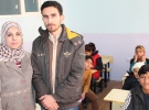 Suriyeli öğretmen çiftin buruk sevinci