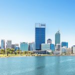 Perth view at the noon